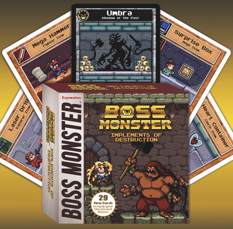 Brotherwise Games Boss Monster Implements of Destruction Board Games, Small - Image 2